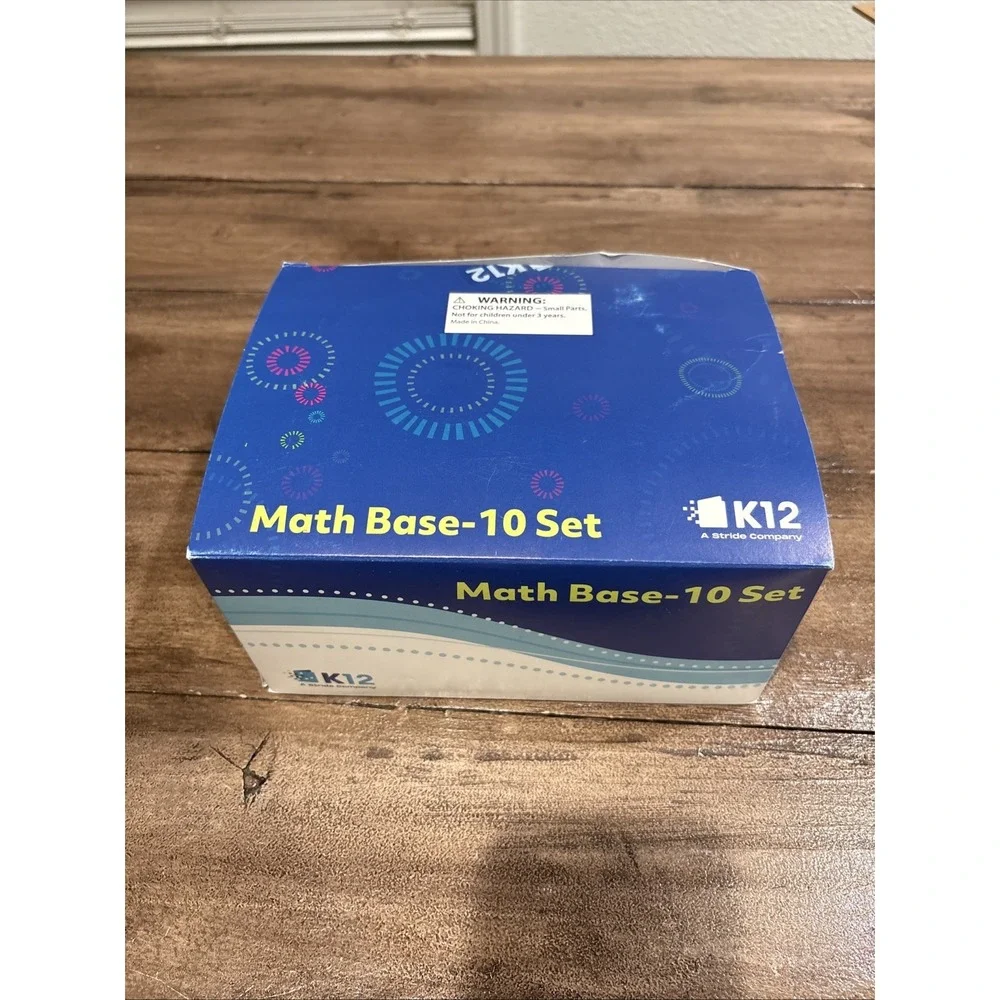 K12 Math Base 10 Set Counting Cubes Blocks New Sealed Bags Homeschool